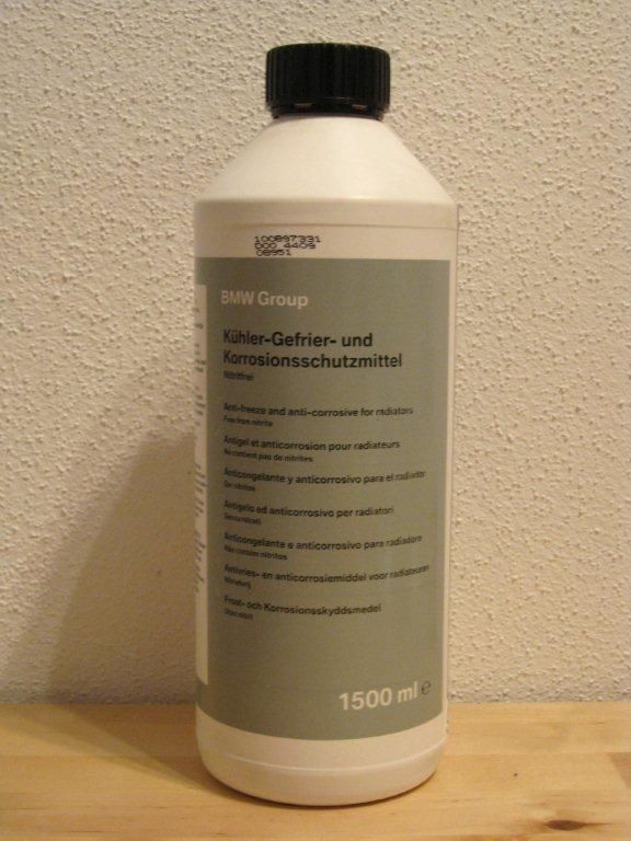 Bmw approved coolant fluid #5