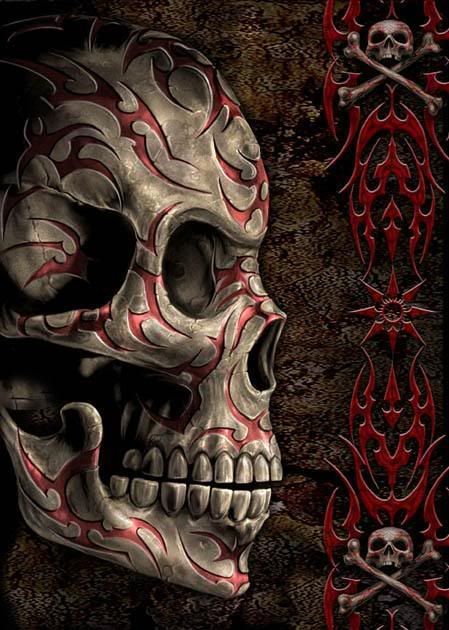 image red skull