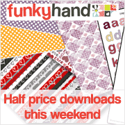 Funky Hand Half Price Downloads Weekend