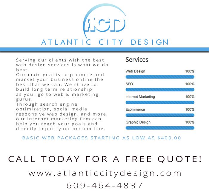 ... AND TOP ORGANIC SEARCH ENGINE RESULTS! (Atlantic County/ South Jersey