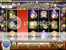 Moonlight Mystery is a 15 - line, 5 - reel murder mystery slot with all the usual suspects, crime scenes, weapons and motives.