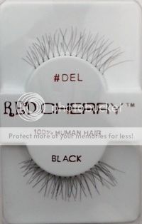 Red Cherry False Eyelashes 100% Human Hair Fake Eye Lashes * Pick 