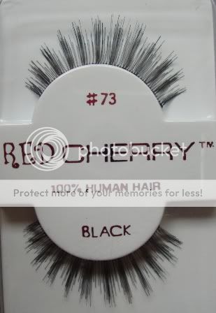 Red Cherry False Eyelashes Fake Eye Lashes  