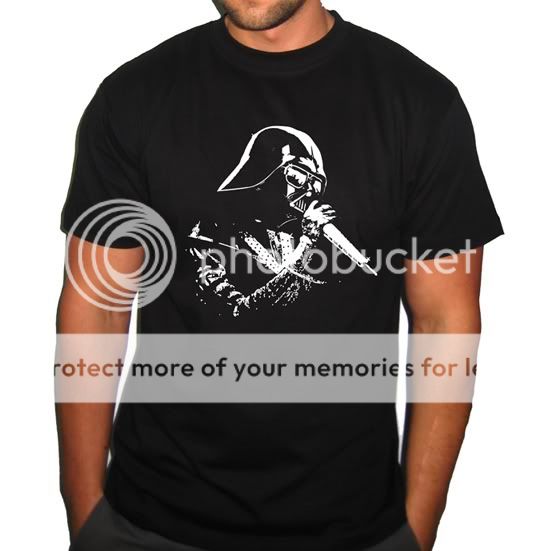 DARTH VADER MC TSHIRT STAR WARS HIP HOP MENS ALL SIZES  