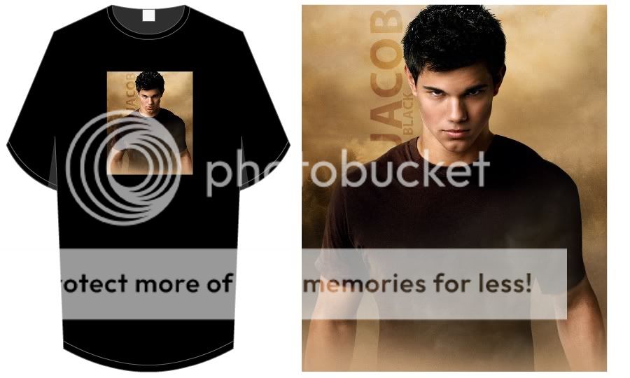 New TWILIGHT SAGA NEW MOON T Shirt   Pattinson Taylor  